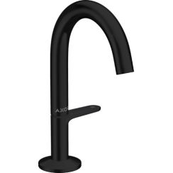 Axor One grifo para lavabo de pie negro 48010670