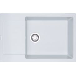 Franke Maris fregadero de granito 78x50 cm blanco 114.0675.984