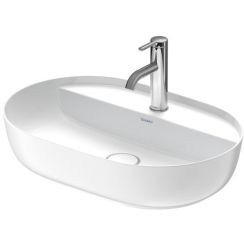 Duravit Luv lavabo 60x40 cm oval sobre encimera blanco 03806026001