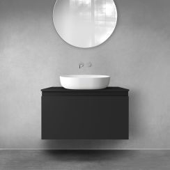 Conjunto armario Oltens Vernal 60014300, encimera sobre armario Oltens Vernal 63005300