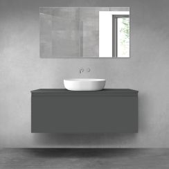 Conjunto armario Oltens Vernal 60016400, encimera sobre armario Oltens Vernal 63007400