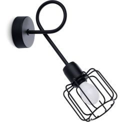 Sollux Lighting Beluci lámpara de pared 1x40 W negro SL.1117