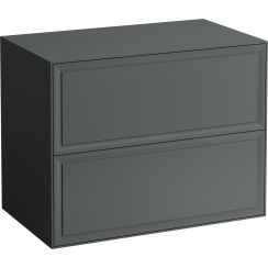 Laufen The New Classic armario con encimera 77.5x45.5x60 cm suspendido, para lavabo gris H4060160856271
