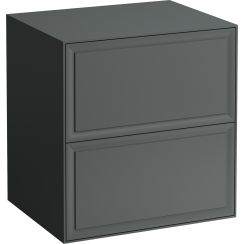 Laufen The New Classic armario con encimera 57.5x45.5x60 cm suspendido, para lavabo gris H4060060856271
