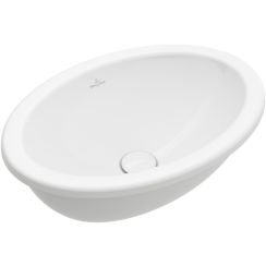 Villeroy & Boch Loop & Friends lavabo 50x36 cm oval empotrado blanco 4A610101