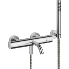 Dornbracht Meta grifo de bañera y ducha a pared con termostato cromo 34234979-93