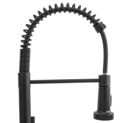 Rea Colin grifo de cocina de pie negro REA-B4820