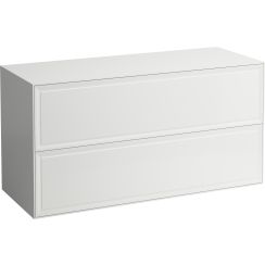 Laufen The New Classic armario con encimera 117.5x45.5x60 cm suspendido, para lavabo blanco H4060260856311