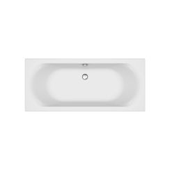Cersanit City bañera rectangular 170x75 cm blanco S301336
