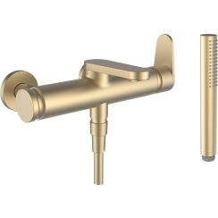 Laufen The New Classic grifo de bañera y ducha a pared oro HF900560462000