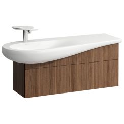 Laufen Il Bagno Alessi szafka 100 cm podumywalkowa wisząca lewa noce canaletto H4304210976301