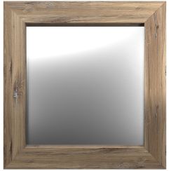Styler Jyvaskyla espejo 60x60 cm cuadrada madera LU-12323