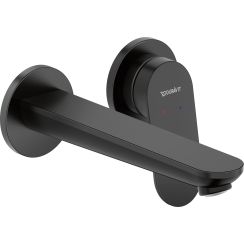 Duravit Wave grifo para lavabo empotrado negro WA1070004046