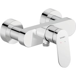 Duravit Wave grifo para ducha a pared cromo WA4230000010