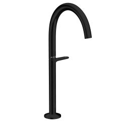 Axor One grifo para lavabo de pie negro 48030670