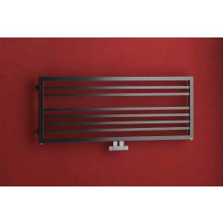 P.M.H. Avento Frame radiador de baño decorativo 48x121 cm negro AVFXLB