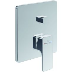 Villeroy & Boch Subway 3.0 grifo de bañera y ducha empotrado cromo TVS11200300061