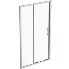 Ideal Standard Connect 2 puerta de ducha 110 cm corredera plata mate/vidrio transparente K9275EO