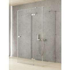 New Trendy Reflexa cabina de ducha 120x80 cm rectangular cromo brillo/vidrio transparente EXK-5238