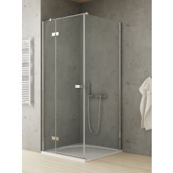 New Trendy Reflexa cabina de ducha 120x80 cm rectangular cromo brillo/vidrio transparente EXK-5152