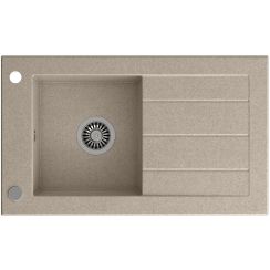 Quadron Will fregadero graniteq 77.2x46 cm beige HCQW7846BEZK