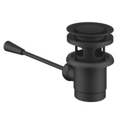 Dornbracht tapón para lavabo negro 10300970-33