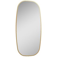 Elita espejo 45x90 cm con iluminación dorado RE060450015570