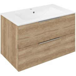 Sapho Cirasa armario 79.8x45.9x52 cm suspendido, para lavabo roble CR801-2222