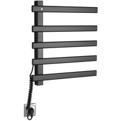 Sapho Elcor radiador eléctrico 52x48 cm negro EB530