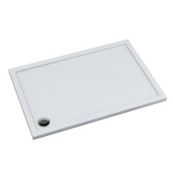 Schedline Sharper plato de ducha rectangular 100x80 cm blanco 3S.S1P-80100