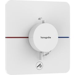 Hansgrohe ShowerSelect Comfort Q grifo para ducha empotrado con termostato blanco 15589700