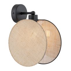 Emibig Motif lámpara de pared 1x10 W negro-arena 1328/K1