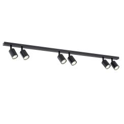 Emibig Flash lámpara de techo 6x8 W negro 1312/6