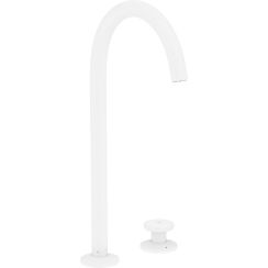 Axor One grifo para lavabo de pie blanco 48060700