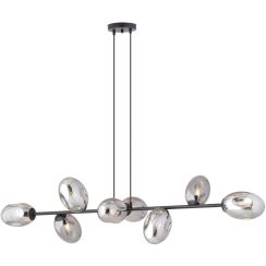 Emibig Pandora lámpara colgante x10 W negro-humado 1263/8