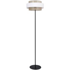 Kaja Cezar lámpara de pie 1x40 W blanco-beige K-5275