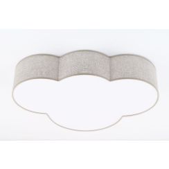 TK Lighting Cloud lámpara colgante 4x15 W blanco 4336