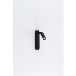 TK Lighting Enza lámpara de pared 1x6 W negro 6621