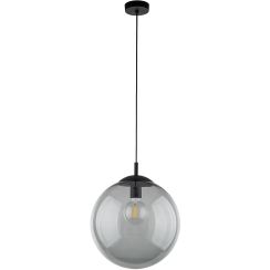 TK Lighting Esme lámpara colgante 1x15 W negro-grafito 5380