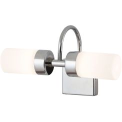 Rabalux Betty lámpara de pared 2x8 W cromo-vidrio opalino 5714