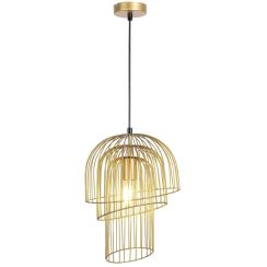Rabalux Rowena lámpara colgante 1x60 W oro 6228