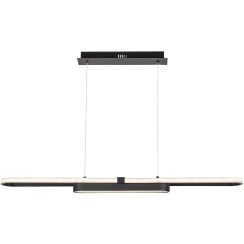 Rabalux Contessa lámpara colgante 1x48 W blanco-negro 72030