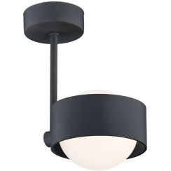 Argon Massimo Plus lámpara de techo 1x6 W negro-ópalo 8060
