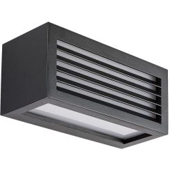 Rabalux Lublin lámpara de pared para exteriores 1x10 W negro 77100