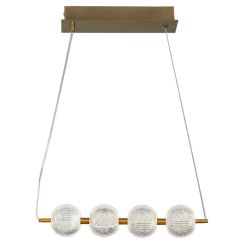 Light Prestige Diamond lámpara colgante 4x5 W oro LP-2202/4LGD
