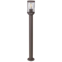Rabalux Budapest lámpara de pie para exteriores 1x40 W marrón 8890