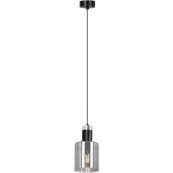 Kaja Brus lámpara colgante 1x40 W negro-grafito K-5250