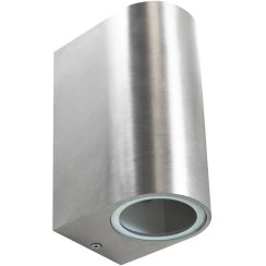 Goldlux Boston lámpara de pared para exteriores 2x10 W plata 304599