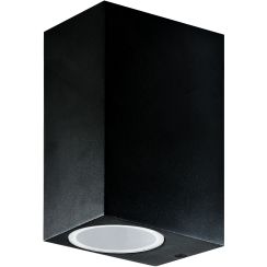 Goldlux Boston lámpara de pared para exteriores 2x10 W negro 303332