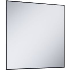 Elita Sharon Square espejo 80x80 cm cuadrada con iluminación negro RE060803010560